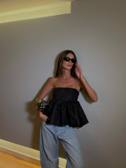 Falda Susurro Negro