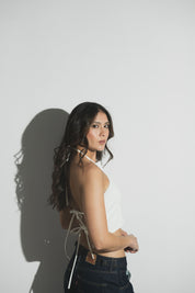 Top Luces Blanc
