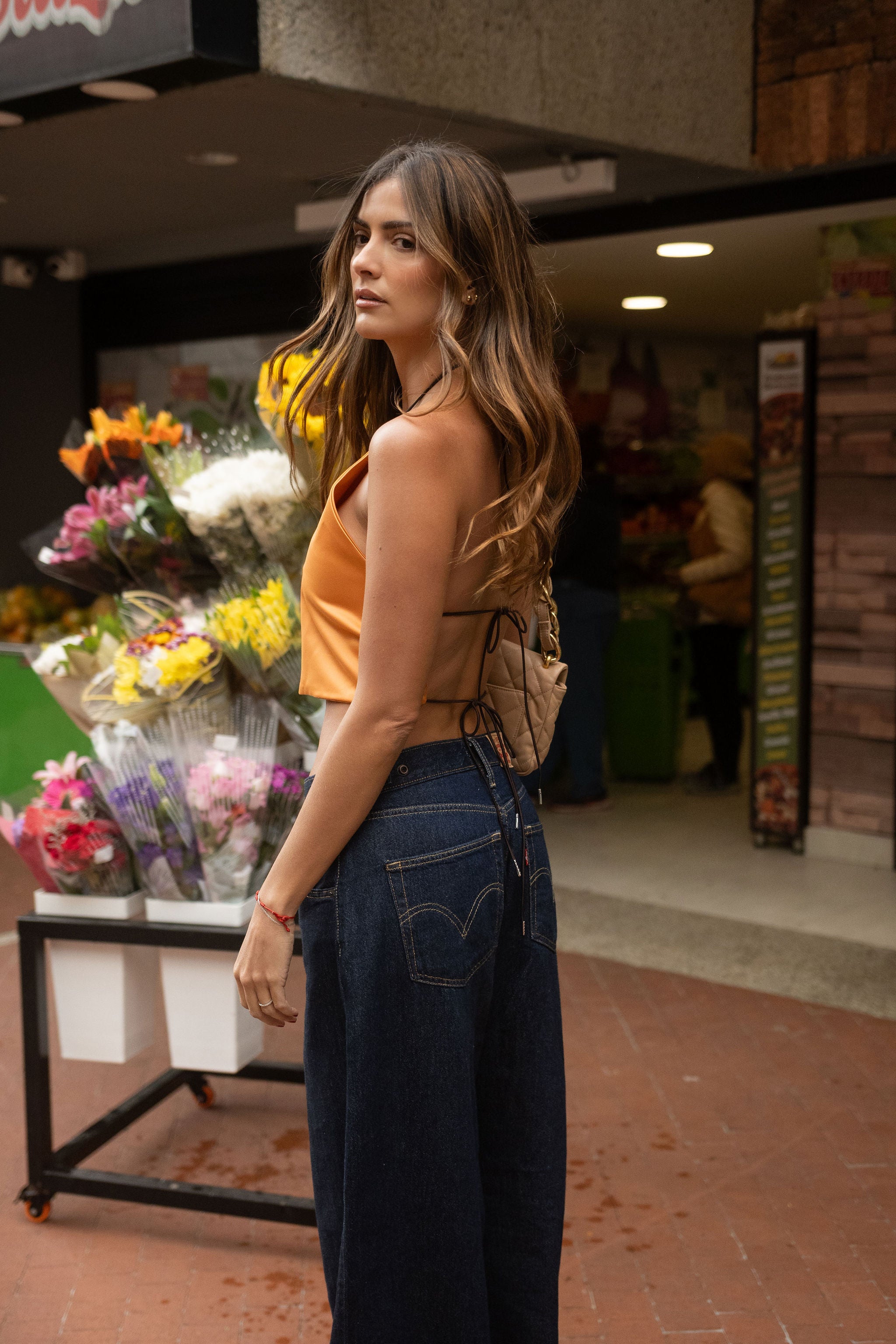 Top Luces Naranja