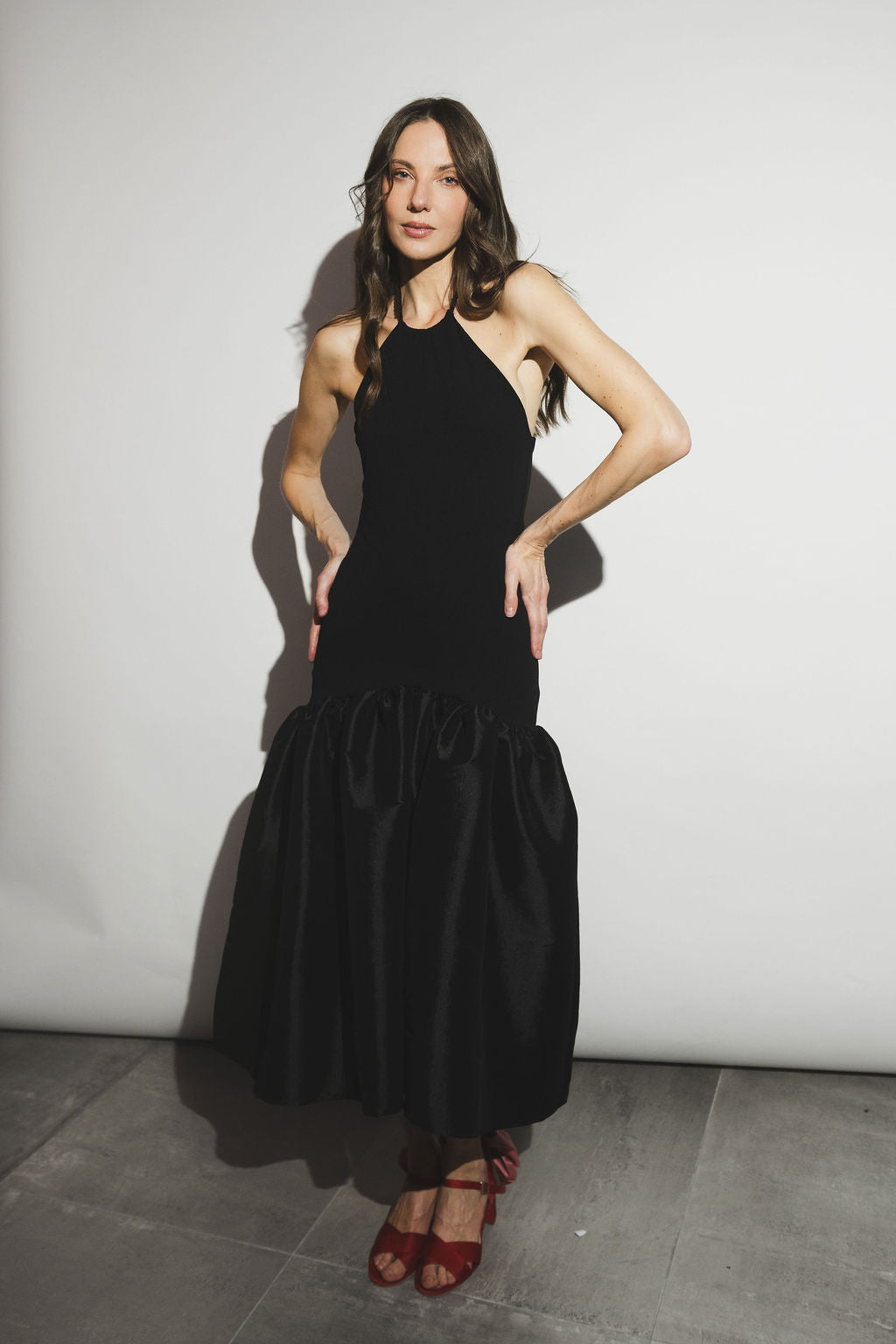 Vestido Plum Negro