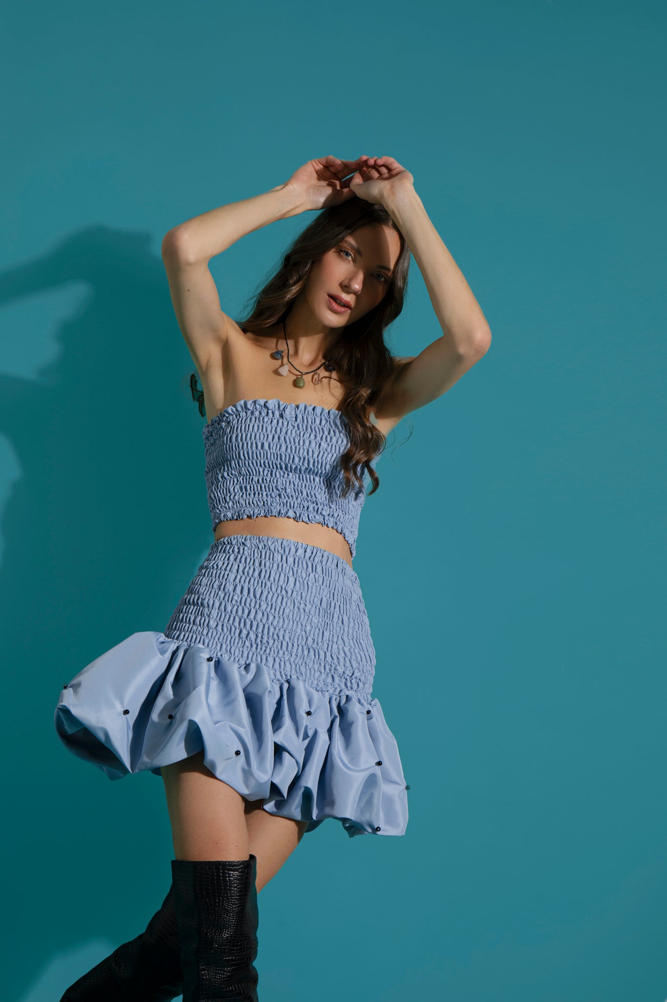 Top  y falda Azora