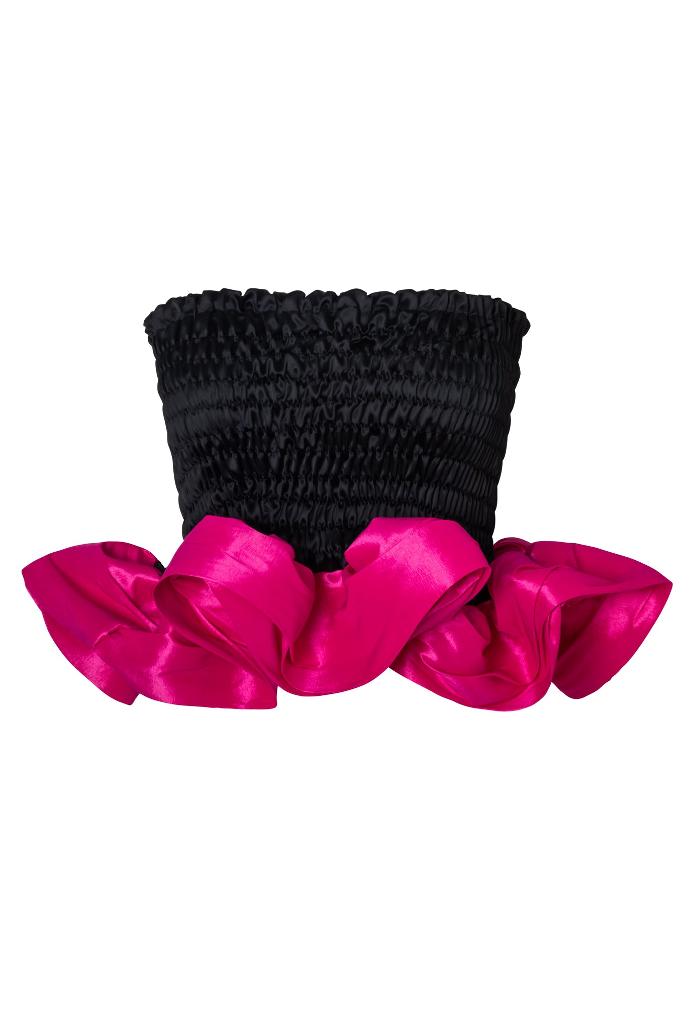 Top Bendito Negro/Fucsia