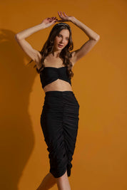 Top y falda Daura Black